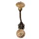 Golden Flower Ceramic Antique Rope Iron Hook